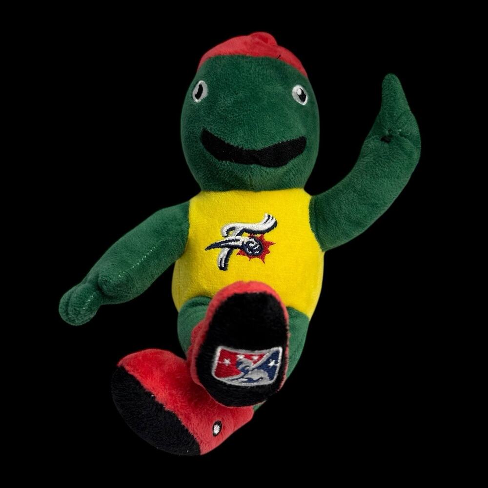 Mascot Change-Up the Turtle Reading Fightin Phils Baseball Plush Soft Toy 9 Inch